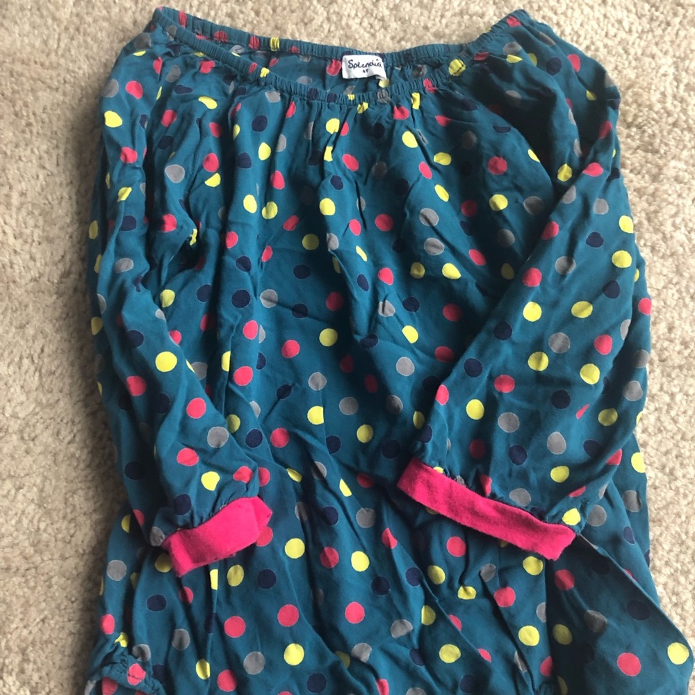 Girls splendid Polka dot top 4T